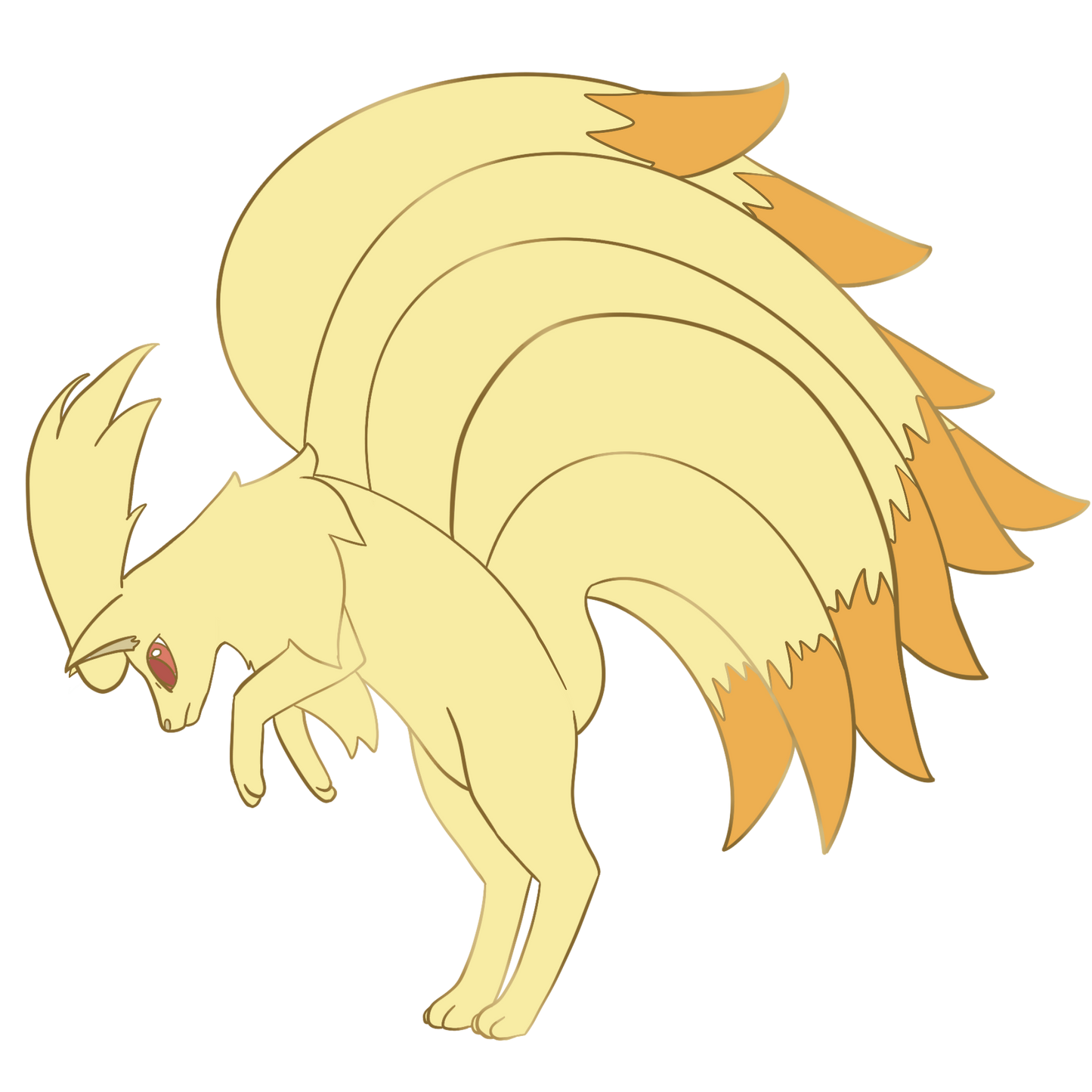 Elegant Kitsune Pin Preorder