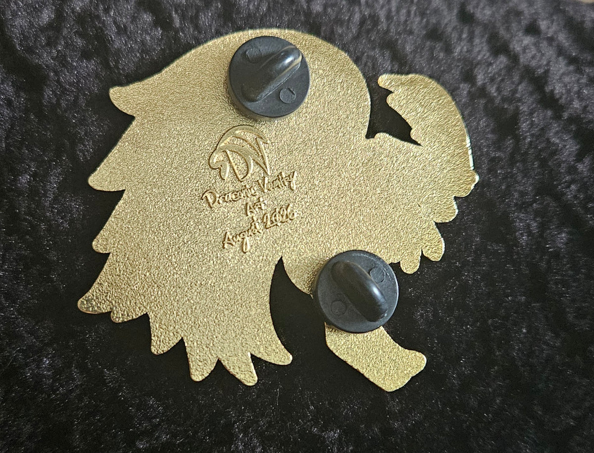 Elegant Kitsune Pin